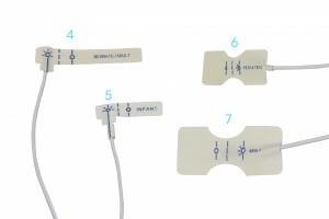 DB9 Pin BCI 1302 Compatible Medke Disposable Spo2 Sensor