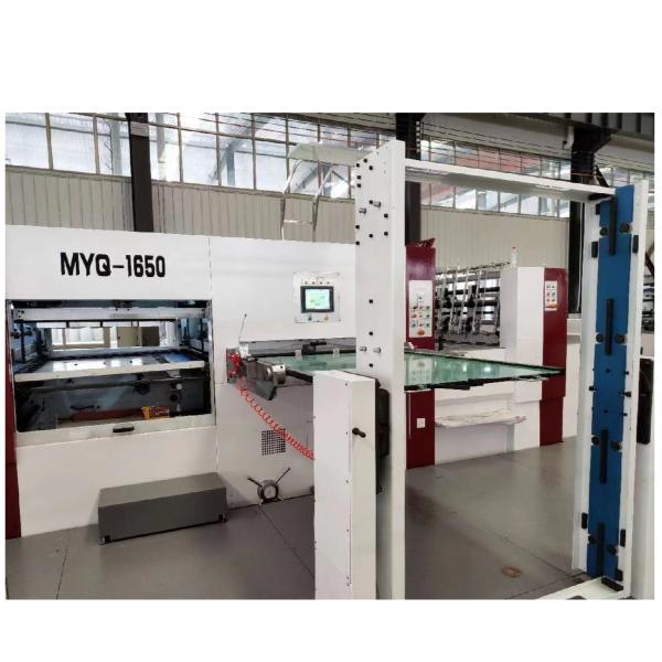 Automatic Cardboard Die Cutting Machine for Flat Corrugated Carton Box Manufacturing