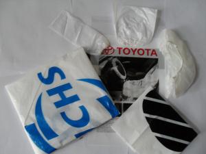 China Disposable Plastic Automotive Tire Bag,Disposable Car Seat Cover Plastic, Polythene disposable car seat cover wholesale
