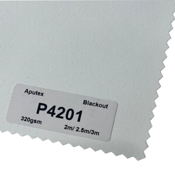320g 100% Polyester Custom Opaque Roller Blinds Fabrics For Home Decor