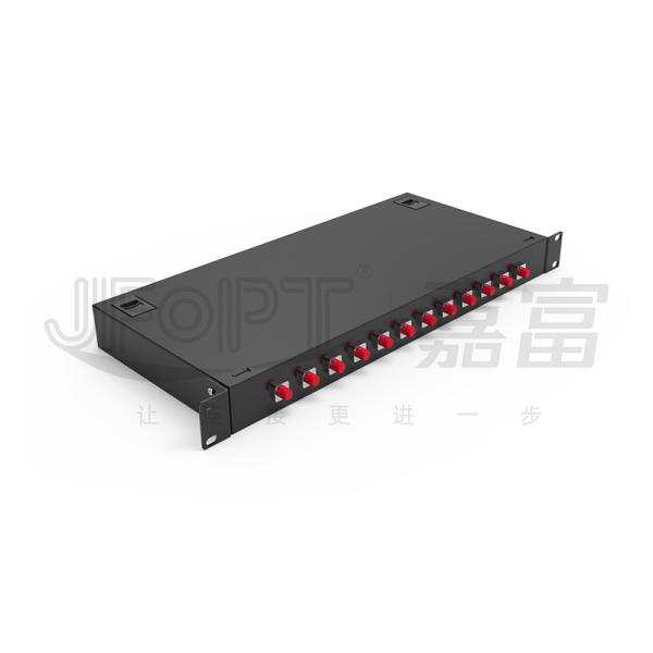 Quality 12Cores FC Adapter 1U Height Rack Mount Fiber Patch Panel Optical Cable Pigtail Patch Cord Connection Fusion Box for sale