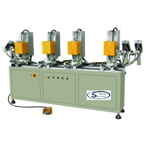 China Window Screw Tightening Machine With Four Head , PVC Window Machinery wholesale