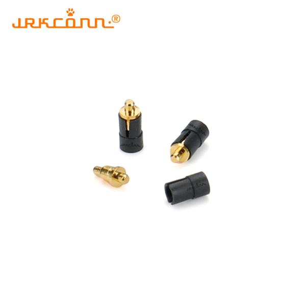 Quality Single Row Male Header Spring-Load Bending Type Gold Plating Brass C3604 for sale