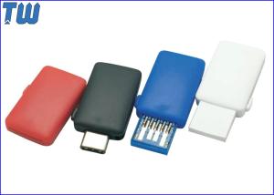 Double USB Interface Sliding USB 3.1 Type C Flash Drive OTG Function