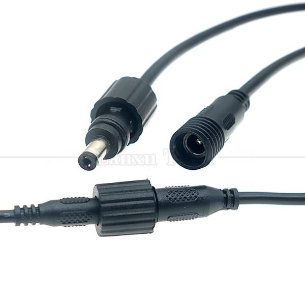 Waterproof IP68 IP67 Male to Female 5.5X2.1mm 5.5x2.5mm 3.5x1.35mm Jack DC Power Extension Cable