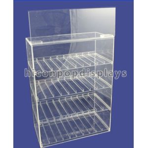 China Tobacco Custom Acrylic Display Case Transparent Waterproof OEM Service wholesale
