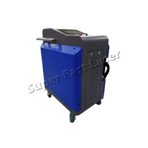 Intelligent Laser Metal Cleaning Machine 100 Watt Low Power Consumption