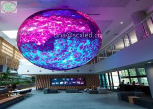 China Video/Text/Image Display Sphere LED Screen with Front Service and ISO Certification wholesale