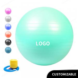 China 200kg Bearing Anti Burst PVC Yoga Fitness Ball 45cm Pilates Gym Ball wholesale