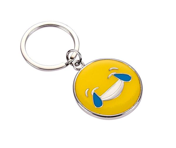 Quality Custom Shaped Metal Keychains with Lacquer Plating for Souvenirs for sale