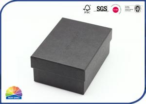 China Black Specialty Paper Handmade Gift Box Fragile Product Package wholesale