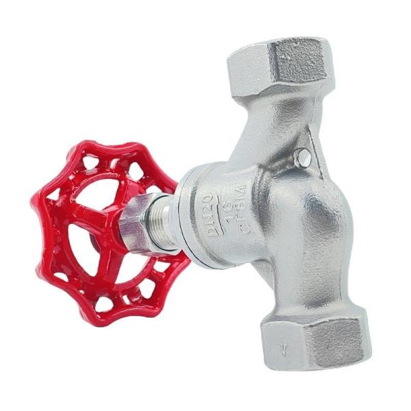 Quality 304 Stainless Steel S-Type Globe Valve Threaded Stop Valve with Customization Feature for sale