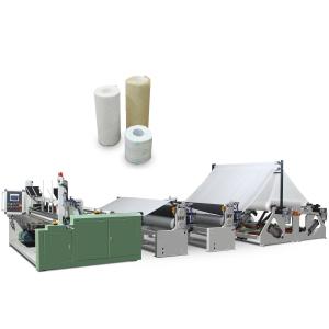 China Fully Automatic Toilet Roll Rewinding Machine Production LINE With Embossing Unit , Point To Point on sale