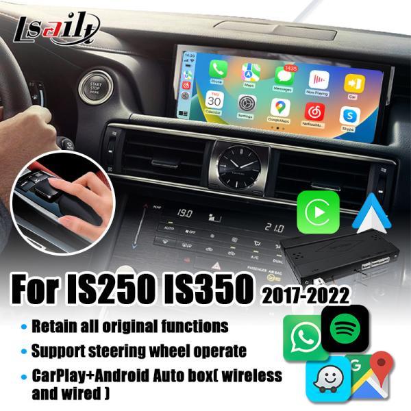Quality Lexus CarPlay Interface for Lexus IS IS250 IS350 IS300 Camera Interface with Android Auto for sale
