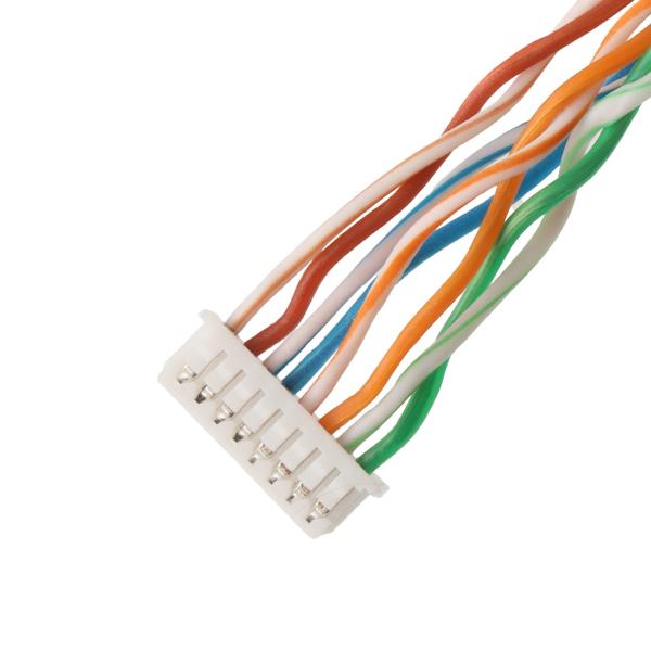 Quality IP67 Waterproof 8-Pin Circular Connector SA812/S8S with CAT5e Cable for Camera Systems for sale