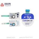 Pvc/pc/pet Membrane Switch On/off Push Button Keypad Waterproof function