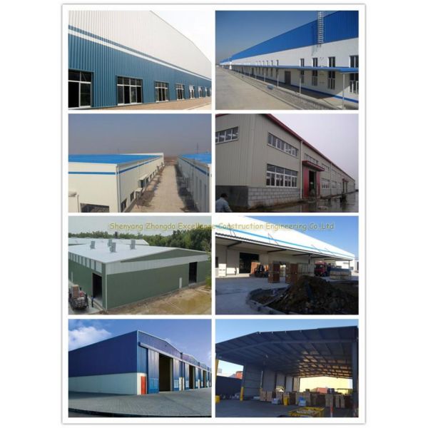 prefabricated warehouse hangar workshop building light steel structure