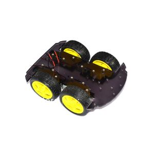 Four Wheel Drive Vehicle Chassis With Two Way Infrared Probe