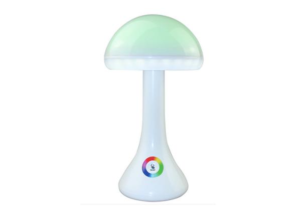 Quality Mushroom Rechargeable Rgb Led Desk Lamp 4.8W Power With Touch Control for sale