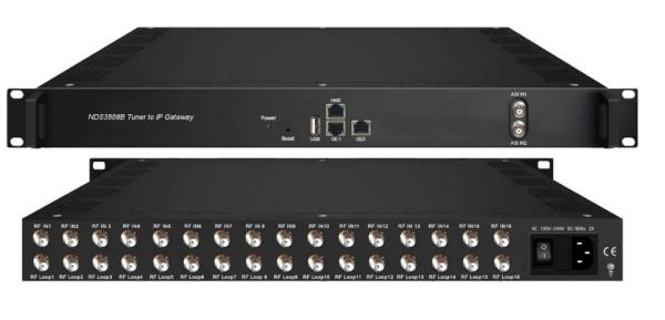 Quality S2X DVB Modulator NDS3508B Tuner To Ip Gateway for sale