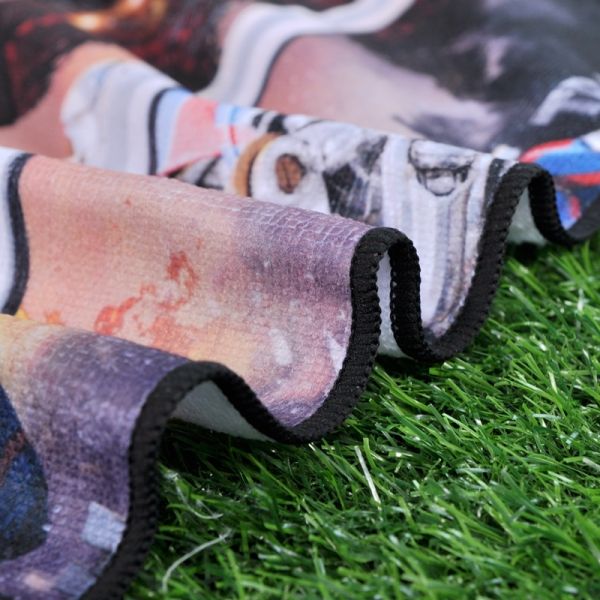 Compact Microfiber Custom Rally Rags Skin Friendly Highly Absorbent