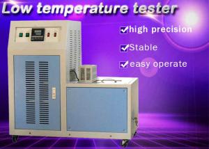 China Single Sample Method Rubber Testing Instruments Low Temperature Impact Tester wholesale