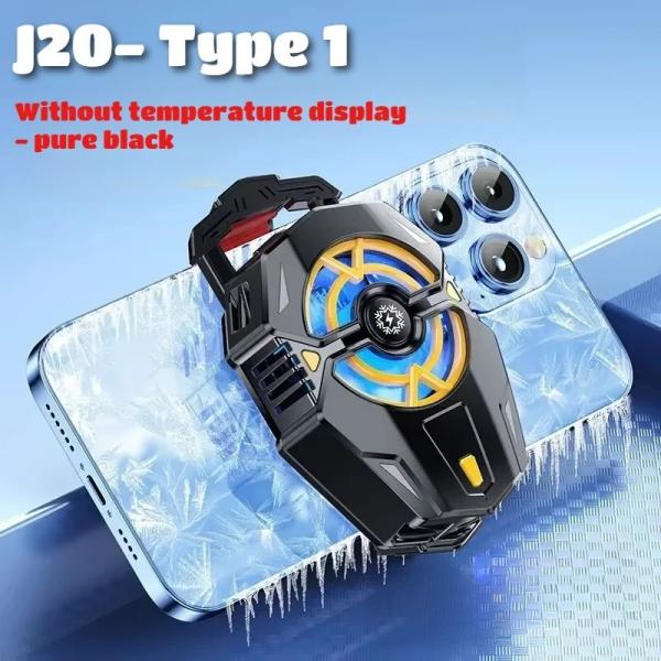 Quality J20 Mobile Phone Cooler for IOS Android with 3-speed Temperature Control and TEC Chip for sale