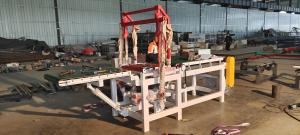 China Clay Brick Cutting Machine Earth Interlocking Clay Brick Making Machine Hollow Block Cutter on sale