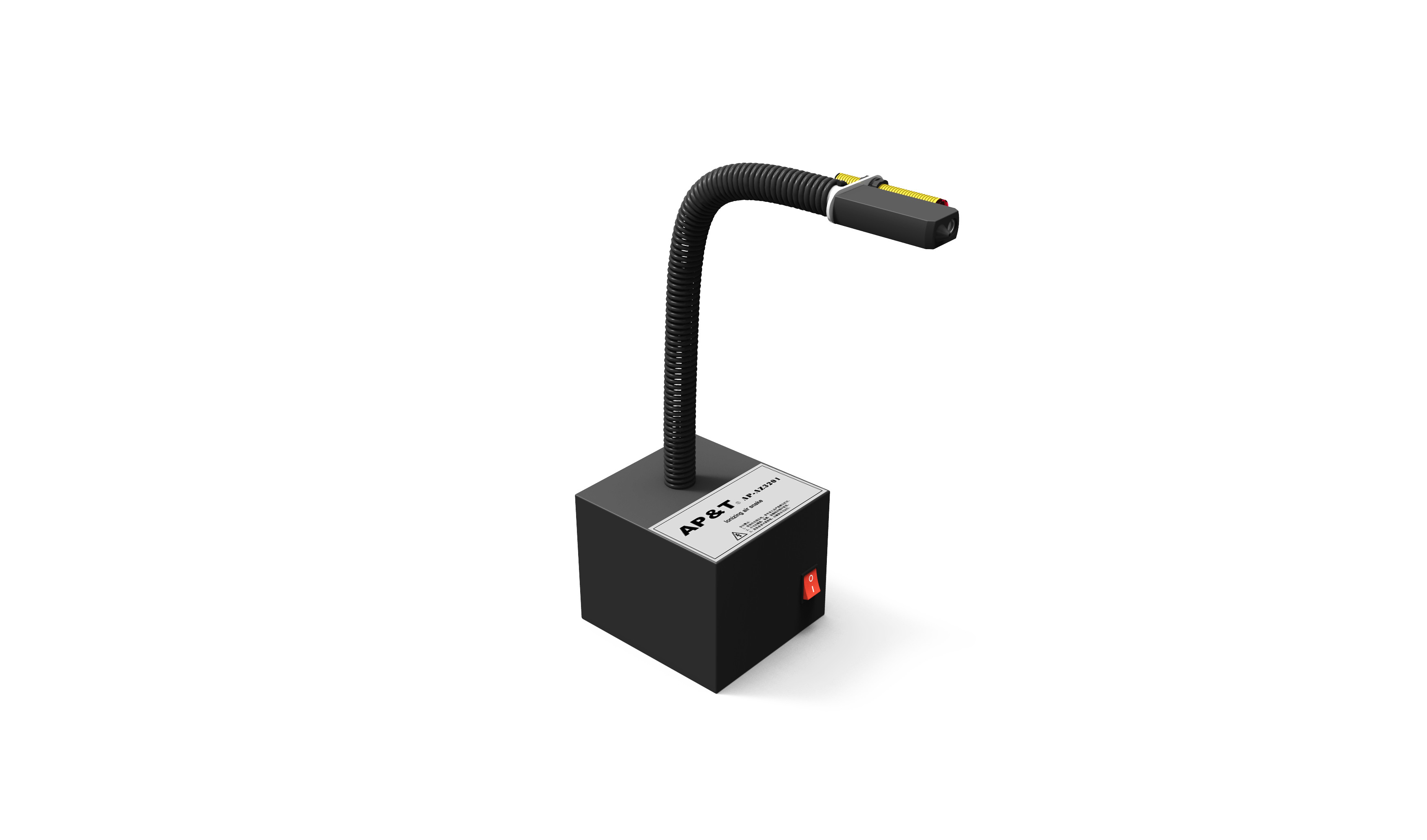 IR Circuit Controlled Static Electricity Elimination Without Hand Operation
