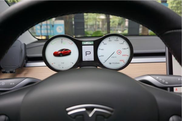 Quality IPS Screen Car LCD Dashboard for Tesla Model 3 &Y Multifunction Car Speedometer Real-time Monitor Automotive for sale