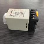 Power On Delay Timer 0-60 second Relay 220V AH3-3 With Socket Base PF083A