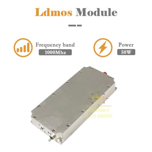 Quality DC 27-28V 50W Anti Drone Amplifier Module Fpv Counter Uav Defense System Power Generator for sale
