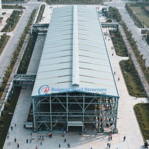 China Custom Steel Structure Warehouse with Bridge Crane Access wholesale