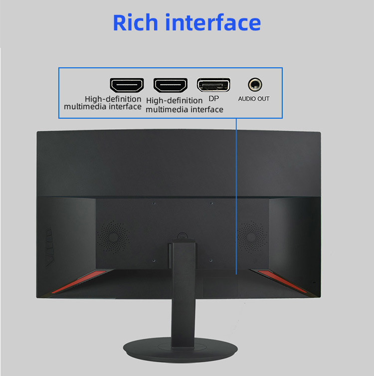 IPS 1920x1080p LCD Computer Monitors 23.6" 60Hz Desktop Computer Monitor