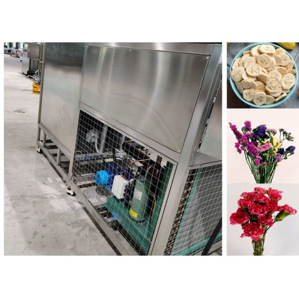 Large Food Vacuum Freeze Drying Machine -40C Freezing Temperature