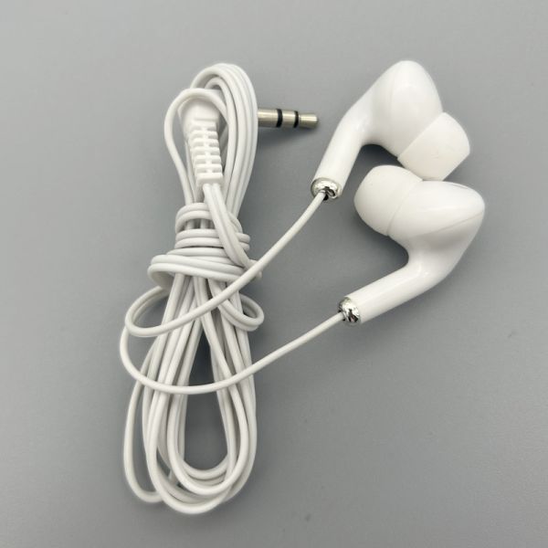 Comfortable Cozy Feeling Wired Headphone with Waterproof Function and 3.5 mm Connectors