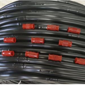 China Flexible Hose Flat Garden Drip Tape Soft 0.5-3 Bar Working Pressure wholesale