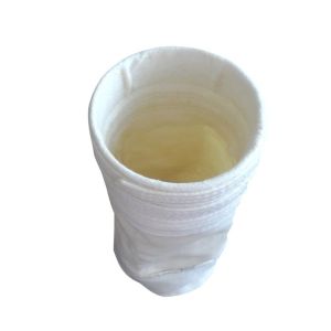 China 1.8 mm Thick Professional Filter Bag for Flour Mill Dust Collector 300 N/cm2 Intensity wholesale