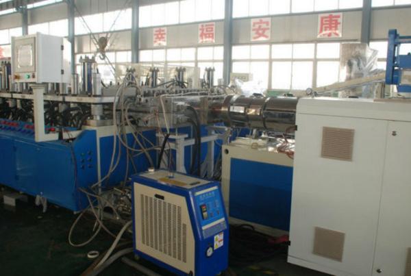 Quality Plastic WPC Board Production Line automatic WPC Sheet Making Machine Double Screw for sale