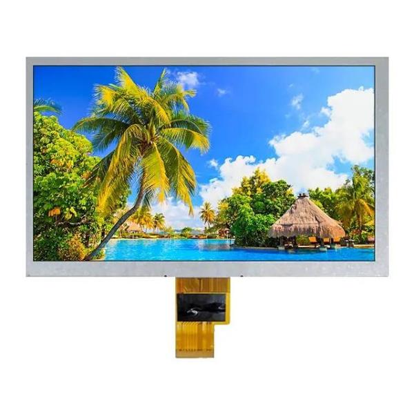 DVD Player TFT Color LCD Display 280 NIT Brightness , 40 Pin 1024x600 IPS