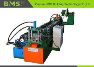 China Fast Shelf Support Keel Racking Roll Forming Machine For Z Beam Profile on sale