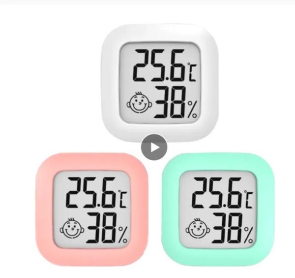 Quality Mini Indoor LCD Digital Room Thermometer Hygrometer Gauge Sensor Humidity Meter for sale