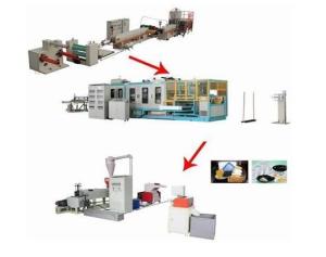 China Foam Tray / Box / Container Making Machine / PS Foam Sheet Forming And PS Recycle Machine wholesale