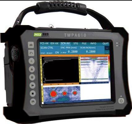 Compact Phased Array Ultrasonic Flaw Detector TMPA610 / TMFA610TD Customized
