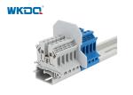Gray ATP-JUK Partition Plate Screw Terminal Block , Din Rail Mount Terminal