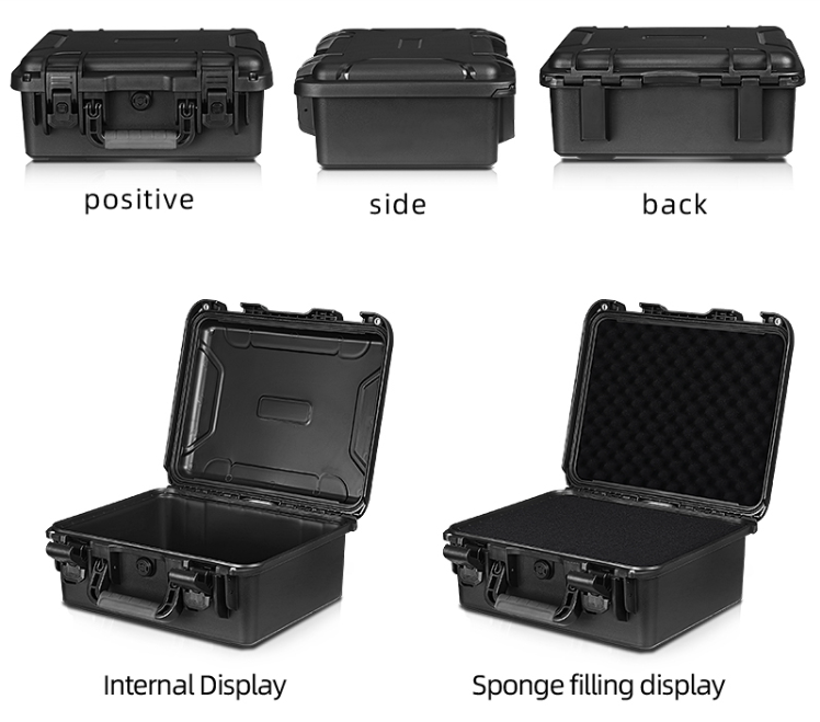 430x360x206mm Tool Storage Case with 393x291x185mm Internal Size and 2.9KG Lightweight Hard Protective Case