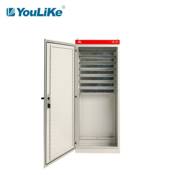 China White Standardized Floor Distribution Board Enclosure With 21 Cabinet wholesale