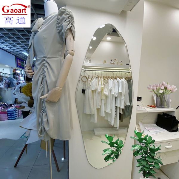 Wall Mirror for Every Day Unbreakable Decorative Magic Glass Bath Bedroom Decoration