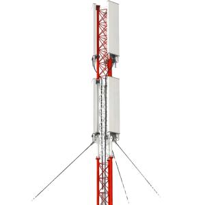China Gsm 30m Guyed Wire Tower Lattice Triangle Triangular wholesale