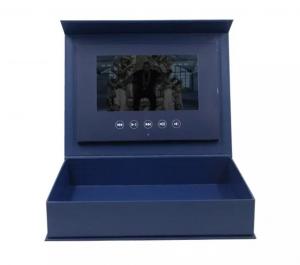 China New design 5 7 10 inch music box lcd display video gift box for advertising/greeting wholesale